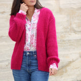 Gilet VANESSA Framboise